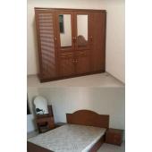 Brown bedroom set for sale