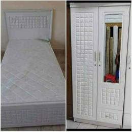 Bed With mattress and Cabinet for sale