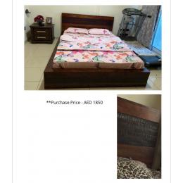 Home center Queen size Bed with mattress for selling
