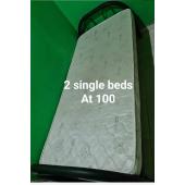 Two single beds for sale